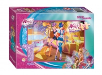 Мозаика "puzzle" 54 "Winx" (Rainbow)