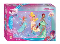 Мозаика "puzzle" 104 "Winx" (Rainbow)