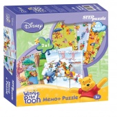 Игра "Медвежонок Винни". Мемо-Puzzle (Disney)