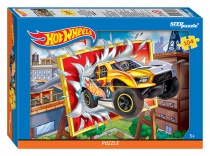 Мозаика "puzzle" 104 "Hot Wheels" (Mattel)