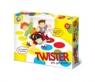 Игра для детей и взрослых "Твистер" (поле 1,2 м*1,8 м)