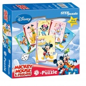 Игра "Микки Маус". Кубик-Puzzle (Disney)