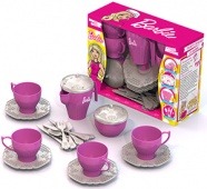 Подарочный набор дет.посуды «Чайный сервиз Барби» (24 предмета в кор. с окошком)
