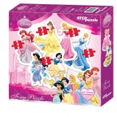 Игра "Принцессы". Form Puzzle (Disney)