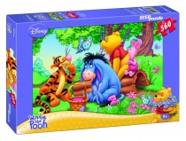 Мозаика "puzzle" 560 "Винни Пух" (Disney)