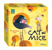 Настольная игра "Кошки-мышки. Ловушки сырной пирамиды"
