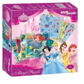 Игра "Принцессы". Мемо-Puzzle (Disney)