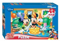 Мозаика "puzzle" maxi 24 "Микки Маус" (Disney)