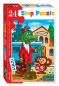 Мозаика "puzzle" maxi 24 "Чебурашка" (С/м)