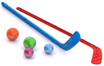 Набор «Хоккей на траве» (2 клюшки + 4 шарика)